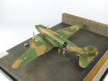 The photo shows a plastic model of the American AC-47 Spooky air support aircraft from the Vietnam War period. Photo No. 4