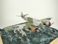 Plastic model of the Bristol Beaufighter Mk.VI aircraft glued together from a Tamiya kit in a 1:48 scale - foto nr 10