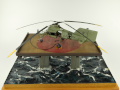 Link to photos of a diorama with a plastic model of the FL 282 Kolibri helicopter.