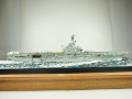 The plastic model of the USS Intrepid aircraft carrier was assembled from a Trumpeter kit in a 1:350 scale - photo No. 22