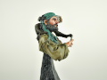 Resin model bust of a pirate with a monkey - photo No. 3