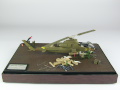 Scale plastic model of the AH-1G Cobra attack helicopter - photo No. 1