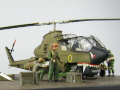 Scale plastic model of the AH-1G Cobra attack helicopter - photo No. 11