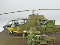 Scale plastic model of the AH-1G Cobra attack helicopter - photo No. 14