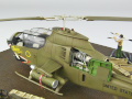 Scale plastic model of the AH-1G Cobra attack helicopter - photo No. 15