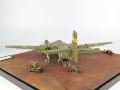 The photo shows a scale plastic model of the C-7A Caribou cargo plane glued together in a 1:72 scale - photo No. 4