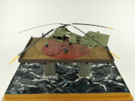 Plastic model of the FL 282 Kolibri helicopter built from the kit of the Ukrainian MiniArt Models company in a 1:35 scale.